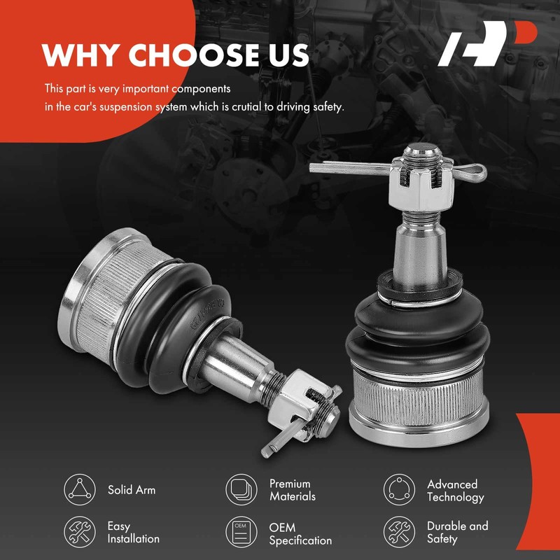 A-Premium 2 juntas de rótula delantera inferior compatible con Honda