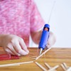 uxcell 6pcs Mini Hot Glue Sticks for Glue Gun 0.27