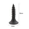 JIHUOO 4 Pcs Stainless Steel Pad Eye Hooks Plate U