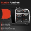 A-Premium Steering Wheel Mounted Cruise Control Switch Buttons Compatible with