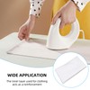 Iron-On White Wide Ironing Interfacing Fabric, White Non-Woven Insert, Lightweight