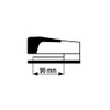 D.RECT 5140 Stapler | Ergonomic Metal Case | 50 Sheets