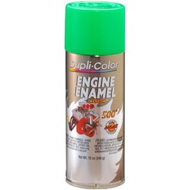 Dupli-Color DE1641 Ceramic Grabber Lime Green Engine Paint - 12 oz. by (1)