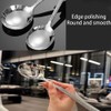 6 Pieces Stainless Steel Spoons Set Coffee Spoo Dining Spoons