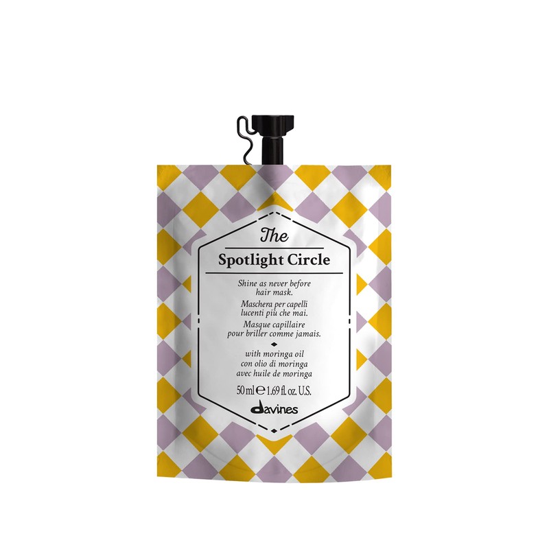 Davines The Spotlight Circle, Shine Enhancing Mask For Dull Hair,