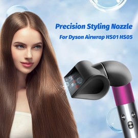 DianSung Blade Styling Konzentrator Aufsatz für Dyson Airwrap Styler HS01 HS05, Blade Styling Konzentrator, Trocken- und Stylingaufsatz,Präzisions-Stylingdüse