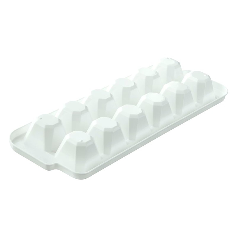 keeeper Ice Cube Tray with Lid, Dishwasher Safe Ice Cube