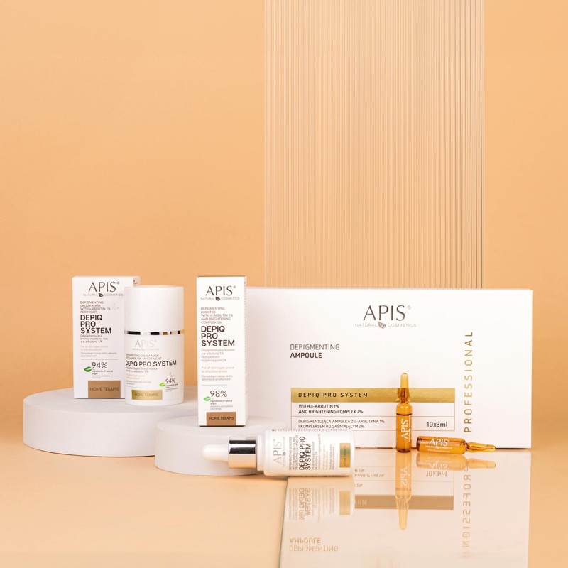 Depiq Pro System | Depigmenting Booster with 1% α-Arbutin &