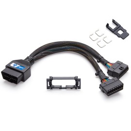 OBD2 Splitter for Honda, bbfly-B52 OBDII Splitter 2 Way Extension Cable 1FT/30CM (B52 for Honda)