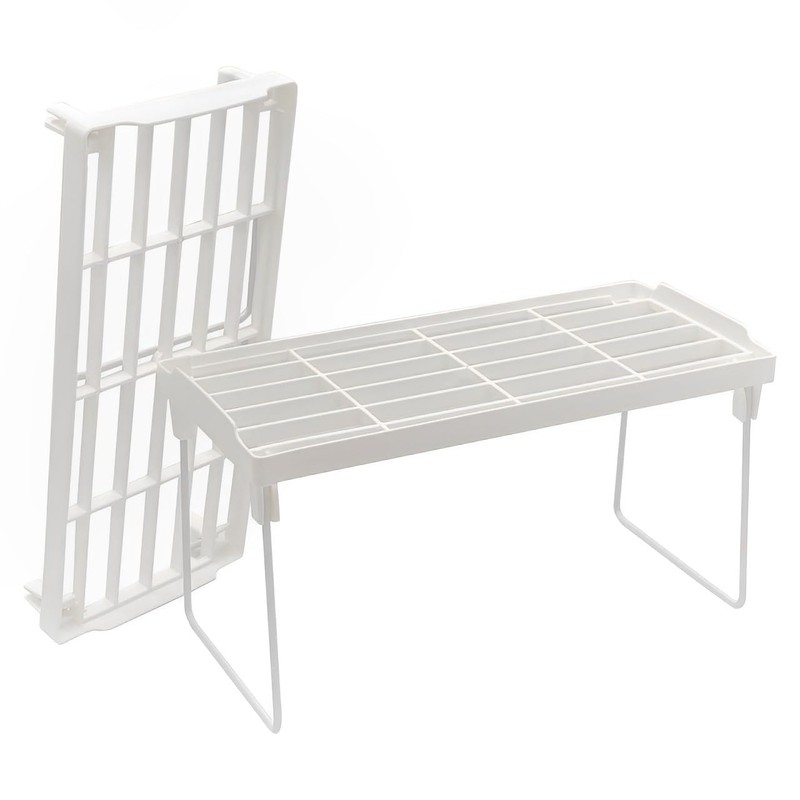 moorg Space Saving Kitchen Shelves, Set of 2 Shelves Organizer