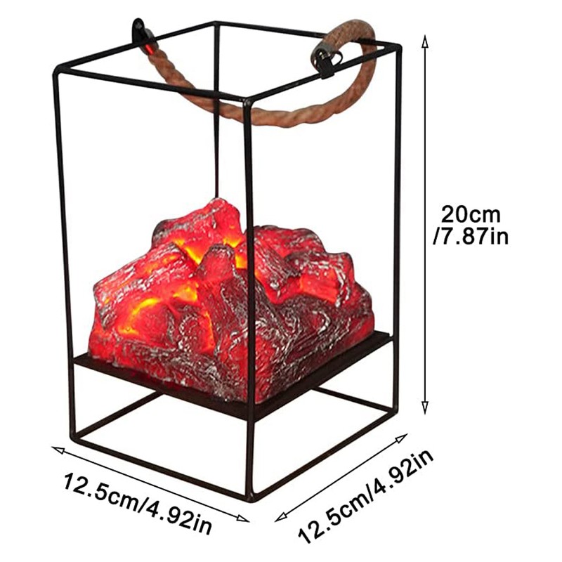 Christmas Flameless Light for Christmas Tabletop Display Decoration LED Simulation