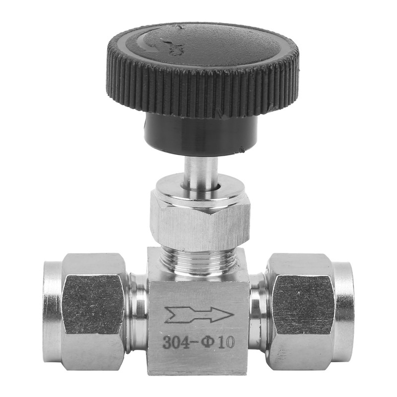 304 Stainless Steel Valve 2‑Way High Pressure Needle Flow Control