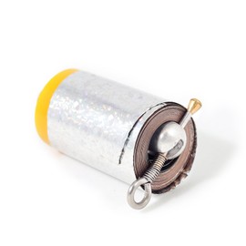 Yellow metal cane appearance