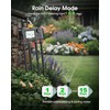Insoma 4 Zones Sprinkler Timer with Brass Inlet & Outlet,