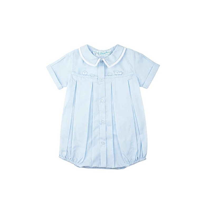 Feltman Hermanos Baby-Boys Tren Burbuja Canastilla Outfit, Azul