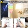Battery Operated Light Bulb with Remote Control, 2 Pack Rechargeable