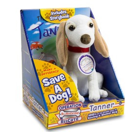 Operation ResCute The Story of Tanner Book & Stuffed Animal (100% of Profits Go to Charity)