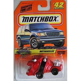 Matchbox RED ROTWHEELER Series 6 #42