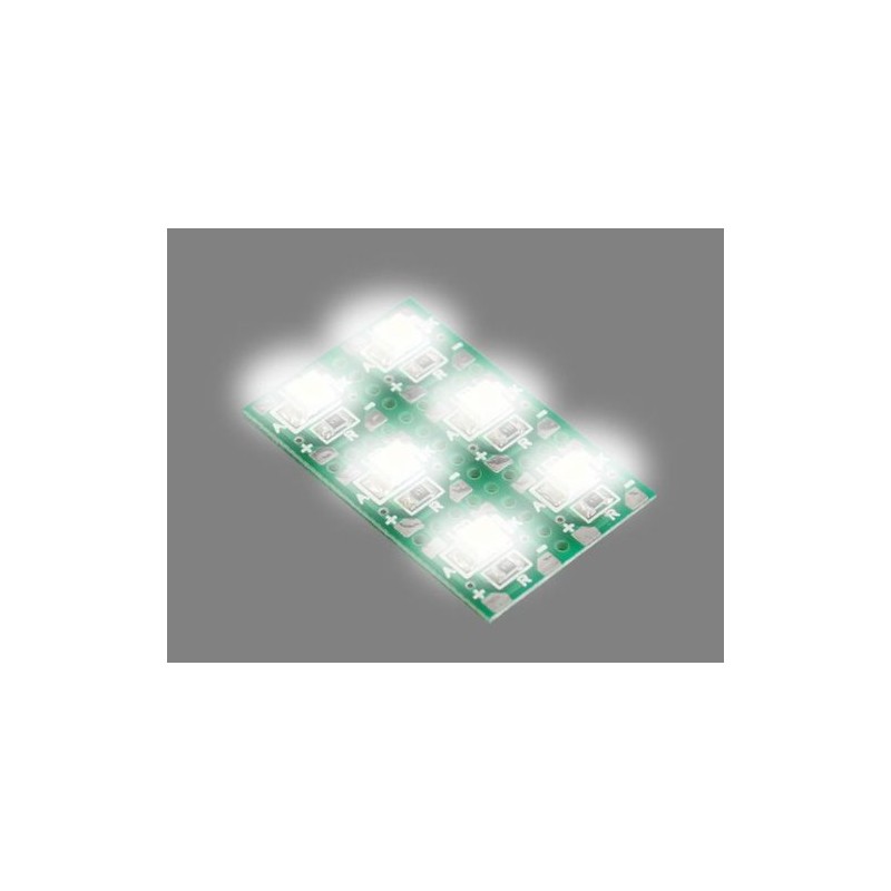 Elekit LK-ST1 Chip Parts Soldering Practice Kit, White LED