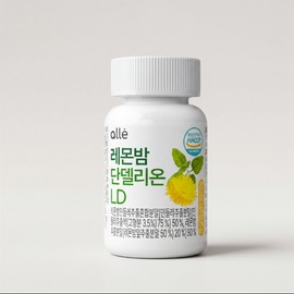알레 레몬밤 단델리온 LD 민들레 추출물 60정 1개 / 알레 레몬밤 단델리온 LD 민들레 추출물 60정 1개