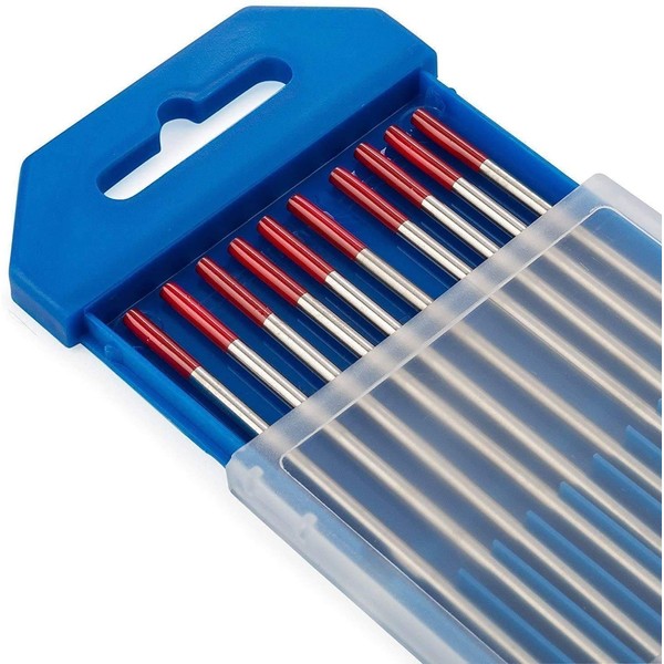 Mssoomm TIG Welding Tungsten Electrodes 2% Thorium 2/25'' x 6''
