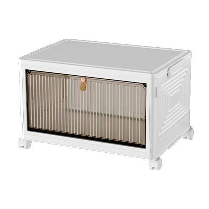 Foldable Storage Box Thickened Large Capacity Sealed Dustproof PP Organizer