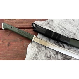 BTX 41” Extreme Katana Modern Futuristic Precision Forged Rubber Handle 6mm Thick XL
