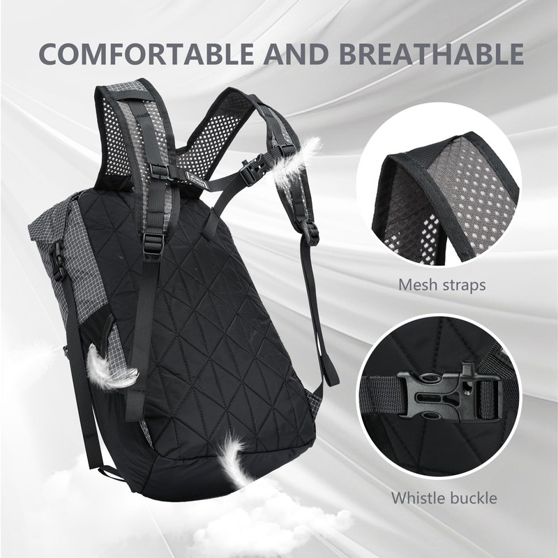 ROYAL MOUNTAIN 20l Hiking Backpack For Women&Men, Water Resistant Daypack