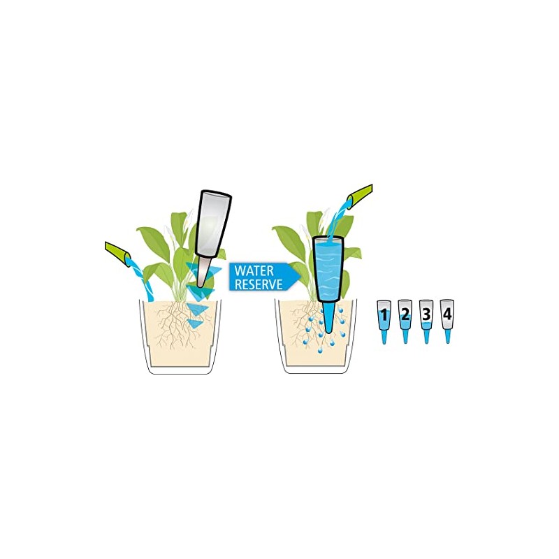 Scheurich Copa XL Plastic Water Reservoir, Colour: Copa XL, Transparent/Clear,
