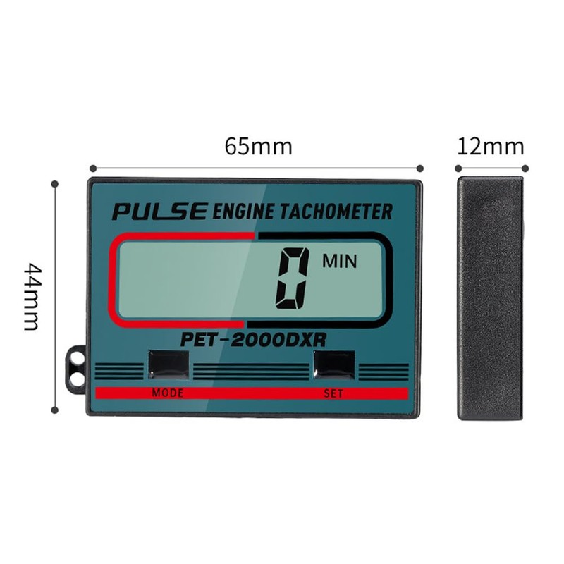 Karlak Motorcycle Tachometer, ZSB-268 Chainsaw Tachometer, Multi-functional Gasoline Engine Tester,