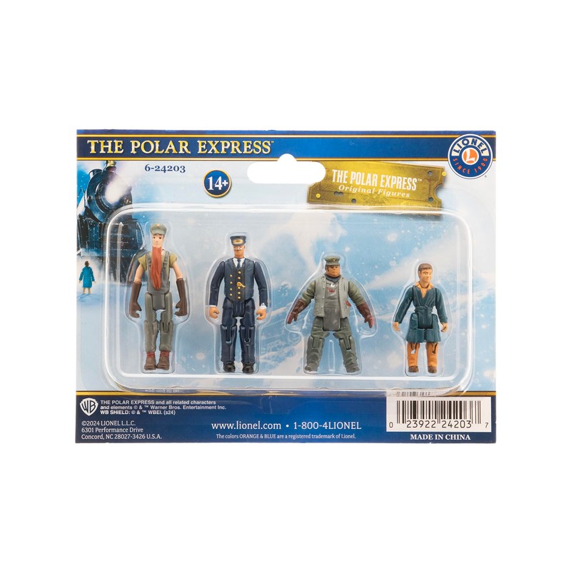 Lionel Warner Brothers The Polar Express Four Piece Miniature People