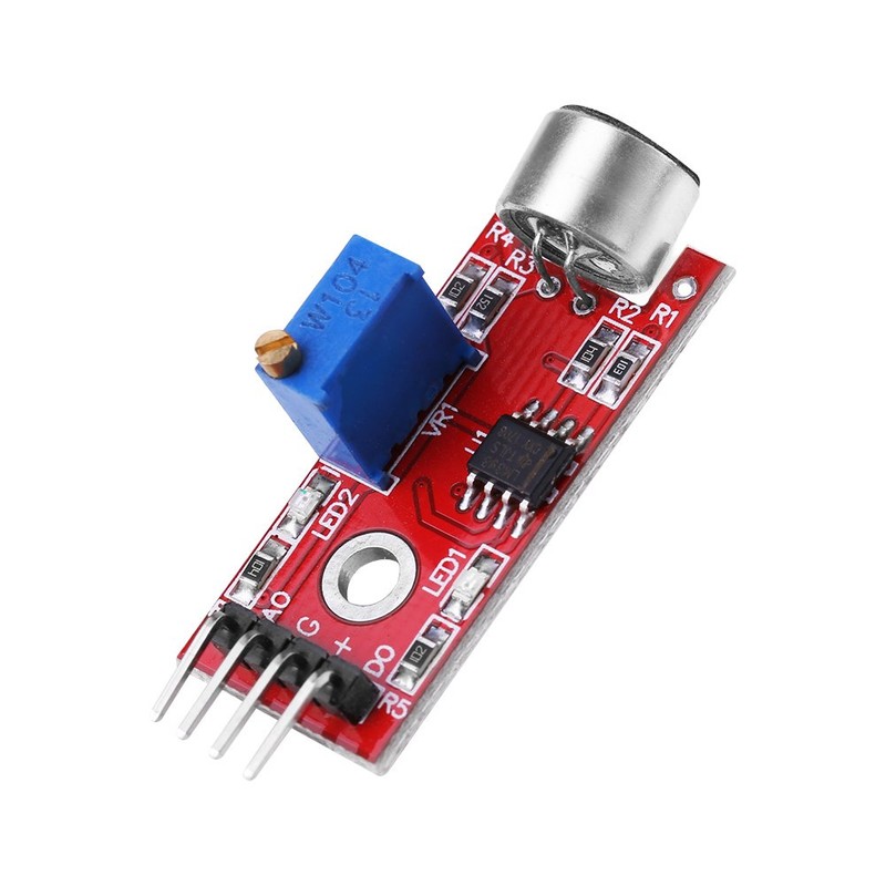 High Sensitivity Microphone Audio Amplifier Module Output 20dB Gain Low