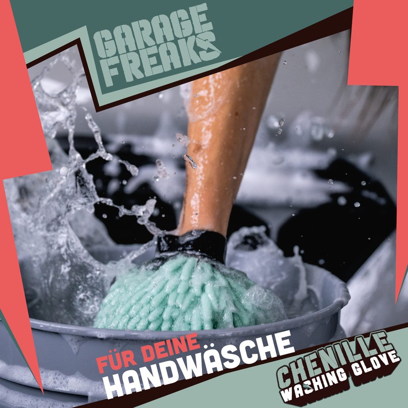 Car Wash Mitt - Chenille Washing Glove with Extremely Soft