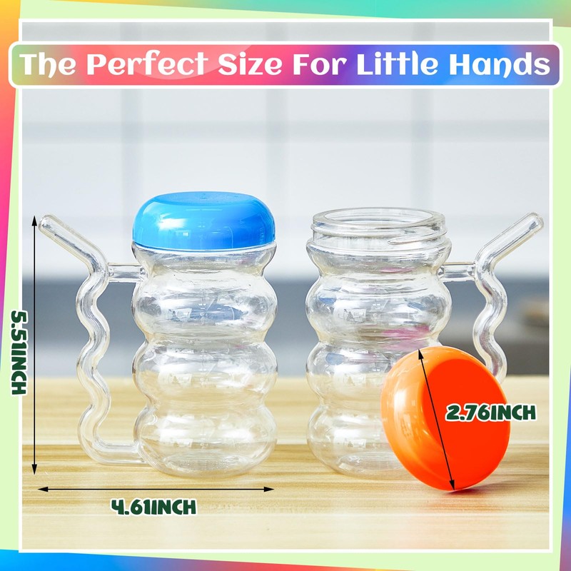 FoldTier 6 Pcs Sip a Mug 14 oz Easy to