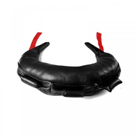 Strength Training Bag, 11LB/33LB/55LB, Fitness Sand Bag, Home Gym Weight Training, Multifunctional Workout Bag (Full Black, 20 KG (44 LBS))