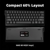 ZMX MADLIONS MAD 60 HE Rapid Trigger RGB Gaming Keyboard,60%