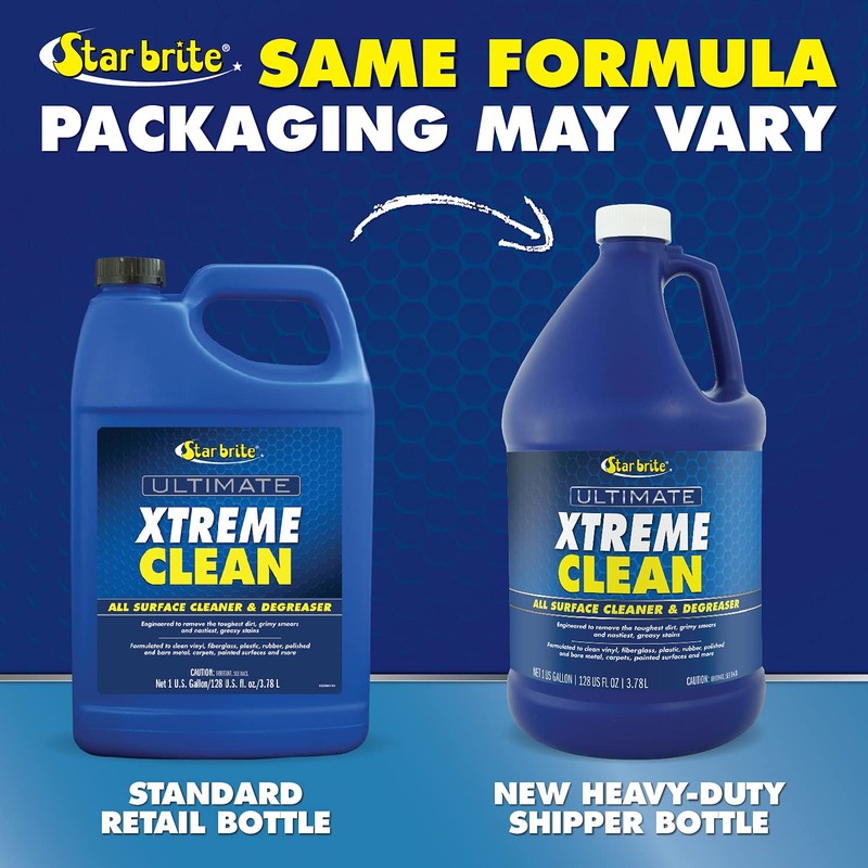 STAR BRITE Ultimate Xtreme Clean - High-Performance Cleaner Degreaser, 128oz