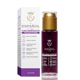 El Español con Stylo - Fluido termoprotector para cabello rubio o platinado - protege de los rayos UV - Previene el deslavado y mantiene el color por más tiempo. (80ml)