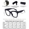 OCCI CHIARI Reading Glasses with Blue Light Blocking Glasses Overized