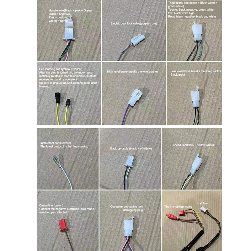 WGFOIP 72V 200A Brushless Motor Controller, Sine Controller Self Learning