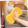 FELTECHELECTR 4pcs High Density Car Wash Sponge Superior Absorbency for