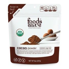 organic cacao powder - size: 8oz