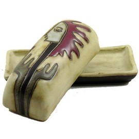 Mara Ceramic Stoneware Desert Butter Dish with Lid