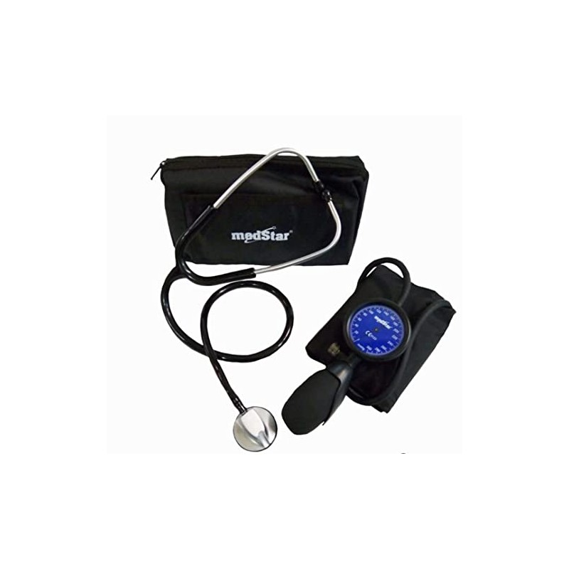 KIT MedStar Kit Baumanómetro y Estetoscopio de Lujo 1 Campana