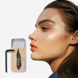 Kit De Jabón Para Cejas De 2 Piezas, Jabón Para Peinar Las Cejas, Pomada Para Peinar Las Cejas A Prueba De Manchas A Prueba De Agua De Larga Duración Para Cejas Naturales, Bálsamo De Maquillaje Para C