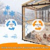 6.6 x 10FT Waterproof Chicken Coop Cover for Winter, Durable