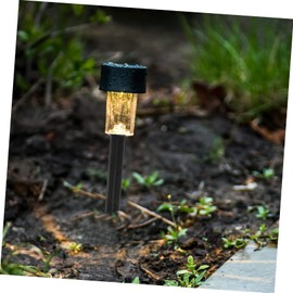 OSALADI Garden Solar Lamp Stakes 8pcs Ground Stake Spike for Outdoor Solar Lights Plastic Replacement Ground for Garden Lanterns