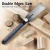 Hand Pull Saw Double Edges Flush Saw SK5 Replaceable Blade
