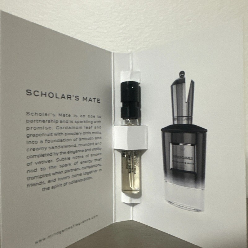 Mind Games Scholar's Mate Extrait de Parfum 0.06oz/2 mL Unisex