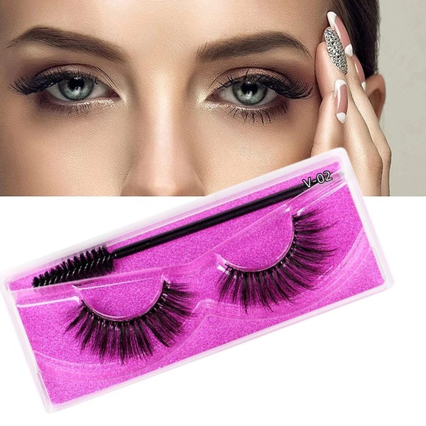 J.Fabrizio Eyelashes Makeup Natural 3D Dense Sexy False Lashes Soft